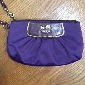 Coach wristlet